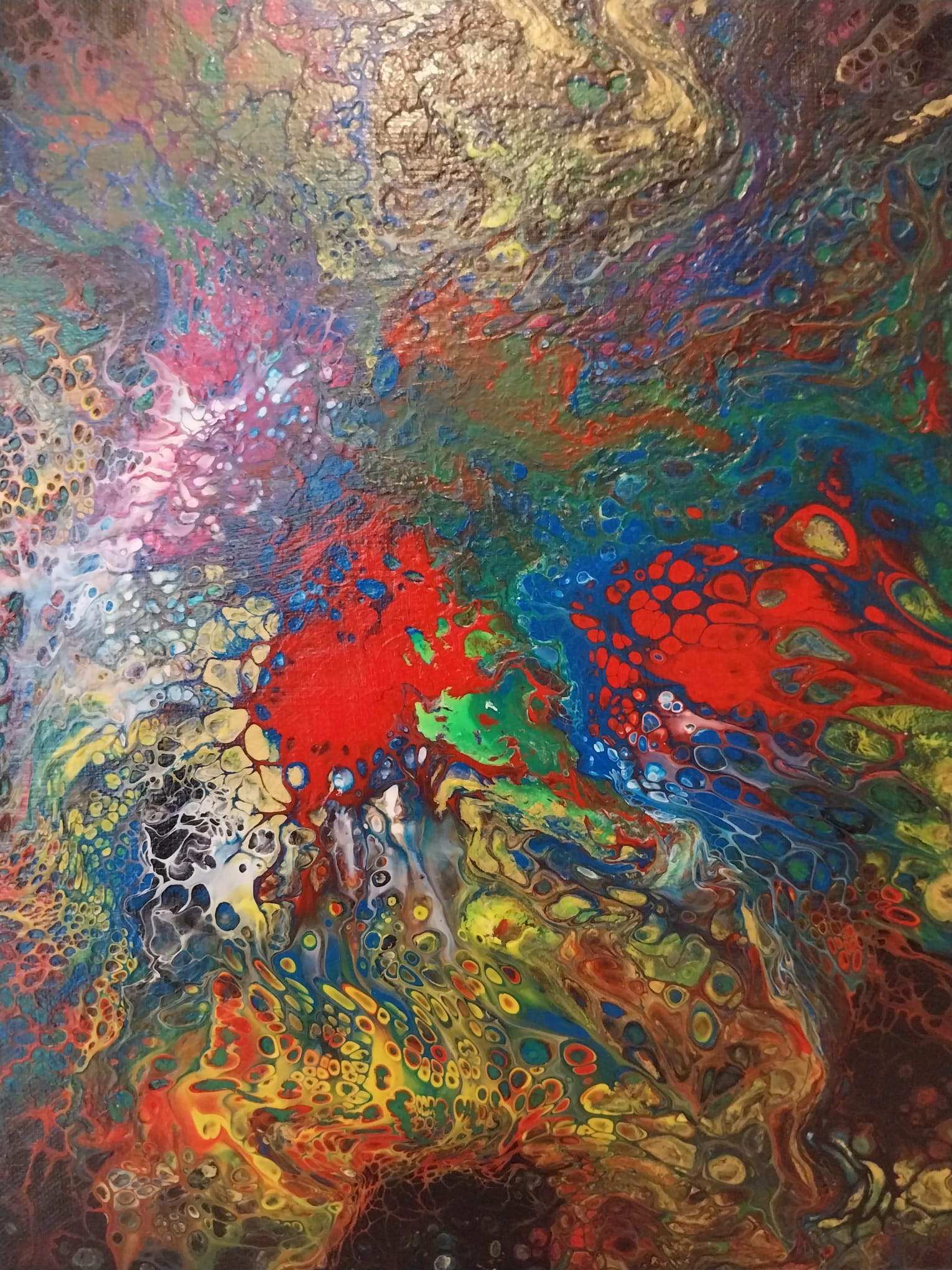 L'éveil 40x40